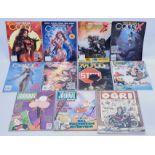 Penthouse Comix, Mad Magazine, The Comics Journal & similar