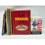 A collection of Books and Comics