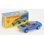 Matchbox Superfast 9b AMX Javelin twin pack issue - dark blue body without Tampo Print, with cast...