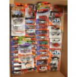 Matchbox Superfast Modern Issues large blister pack group of Mattel Wheels; to include Global Ser...
