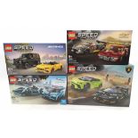 Lego (Sealed) Speed Champions group including: (1) #76924 Mercedes-AMG G 63 & Mercedes-AMG SL 63,...
