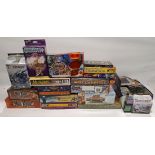 A Collection of Boxed & Unboxed Fantasy Board Games, Card Games & Figurines
