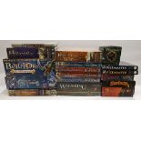 A Collection of Boxed Fantasy Board Games.