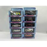 Corgi Vanguards, a boxed group of 1:43 scale police-themed diecast vehicle models