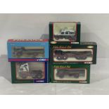 Corgi, a mixed boxed group in 1:50 and 1:43 scale to include Pollock Bedford TK Platform Lorry (C...