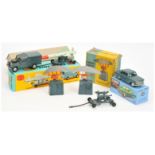 Corgi Toys A Group - (1) 353 "RAF" Scanner - Greyish-blue and orange - Good Plus in a Poor blue a...