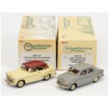 Lansdowne Models (Brooklin) (1/43rd)  A Pair - (1) LDM82 Austin A55 Cambridge Mark I - Tweed Grey...
