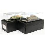 ATC Models (1/43rd) A Pair - (1) Rolls Royce Silver Cloud III - Metallic green body and (2) Bentl...