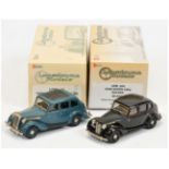 Lansdowne Models (Brooklin) (1/43rd)  A Pair - (1) LDM42 Wolseley 18/85 Series III - Blue body wi...