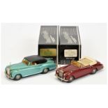 Western Models (Small Wheels Issues)  (1/43rd) A Pair  - (1) SW3 Rolls Royce Silver Cloud - Metal...