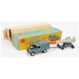 Corgi Toys GS3 Gift Set To Include - (1) "RAF" Land Rover - Greyish-blue body and tinplate tilt, ...