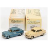 Lansdowne Models (Brooklin) (1/43rd)  A Pair - (1) LDM52 Austin A90 - Phoenix Beige body and (2) ...