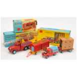 Corgi Toys "Chipperfield Circus" A Group Of 3 - (1) 1121 6-Wheeled Crane Truck, (2) 1123 Animal C...