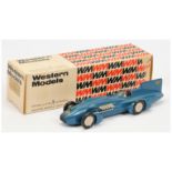 Western Models (1/43rd) WMS9 "Campbell" Rolls Royce Bluebird - Blue body with "USA & Union Jack" ...
