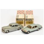 Western Models (1/43rd) A Pair - (1) WMS49 Bentley S3 - Metallic silver-grey body and (2) WP105 R...