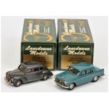 Lansdowne Models (Brooklin) (1/43rd)  A Pair - (1) LDM6C Austin A110 Westminster - Persian Blue b...