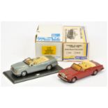 SMTS (1/43rd) A Pair - (1) CL46 Bentley Continental  Type R Convertible - Grey-Silver body with c...