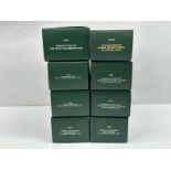 A boxed group of die-cast commercial vehicle models by Corgi