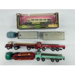 A mixed lot of vintage die-cast vehicles