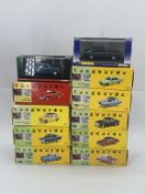 Corgi and Lledo Vanguards , a mixed boxed group to include Triumph Spitfire MkII, Rover P5 MkII a...