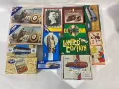 Corgi Classics, a mixed boxed group to include 50th Anniversary Battle of Britain Spitfire sets, ...