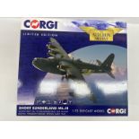 A boxed limited edition die-cast aircraft model by Corgi The Aviation Archive