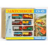 Matchbox Regular Wheels G6 Truck Gift Set comprising various Commercial Vehicles (see photo for c...