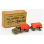 Britains - Set 1879 'Gas Cylinder Lorry and Trailer', Boxed
