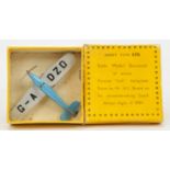 Dinky Toys Pre-War 60k Percival Gull "H.L Brook Record Breaking Flight South Africa 1937" - Blue ...