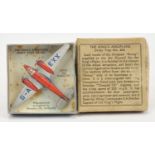 Dinky Toys Pre-War 62k "The King's" Aircraft - Red silver and blue with "G-A EXX" Lettering