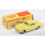 Dinky Toys 185 Alfa Romeo 1900 Super Sprint - Yellow body with hard to find ivory interior, silve...