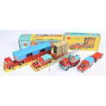 Corgi Toys "Chipperfields Circus" A Group Of 4 - (1) GS19 Land Rover With Elephant Cage on Trailer