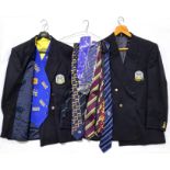 Rugby League Memorabilia Clothing comprising of  a number of Ties to incl8de Leeds RLFC Challenge...