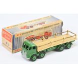 Morestone No.3 Foden Flat Truck With Chains - Green cab, chassis and hubs, cream back and silver ...