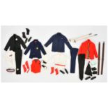 Mattel Barbie Ken vintage outfits x four