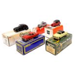 Lansdown, SMTS, Western Models and similar, a boxed White Metal group