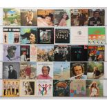 A collection of Pop, Easy Listening, Disco, and Vocal LPs featuring artists such as Village Peopl...