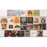 A collection of British comedy, television soundtracks, and musical stage recordings featuring a ...