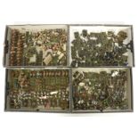 A Group of Painted Metal Wargaming Figures. Most appear to be 25mm scale and depict Seven Years’ ...