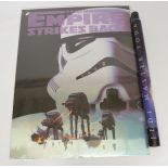 Assortment of Star Wars posters x4: