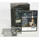 CODE 3 Star Wars A New Hope Style A 3D Movie Poster - Hand Cast Polystone - 8x3x10 inches.