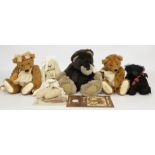 Artist designed teddy bears x five