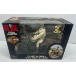 Hasbro/Harley-Davidson a boxed, No.81477 - U.S. Army Courier & WLA 45 Harley-Davidson '35 Years G...