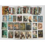 Quantity of various preview and promotional trading cards and sets. Includes dynam…