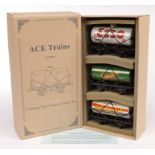 Ace Trains Tank Set 2 consisting of Esso in grey, Wakefield Castrol and Regent. Co…