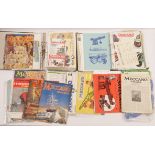 A collection of magazines and other printed items relating to Meccano and similar …