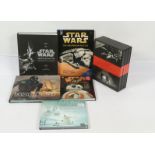 Star Wars related hardback illustrated books and similar, a group of six. The lot …