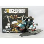 Pop Culture Shock Collectibles Judge Dredd Lawmaster Statue, a detailed diorama de…