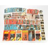 Assortment of Star Wars trading cards, books and stickers, with Superman & Flash G…