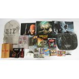 McFarlane Toys and others, a mixed TV and Film group of figures, annuals, prints a…